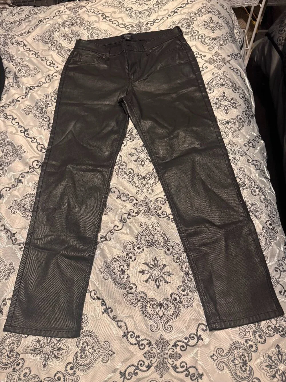 Banana Republic Coated Straight Jeans